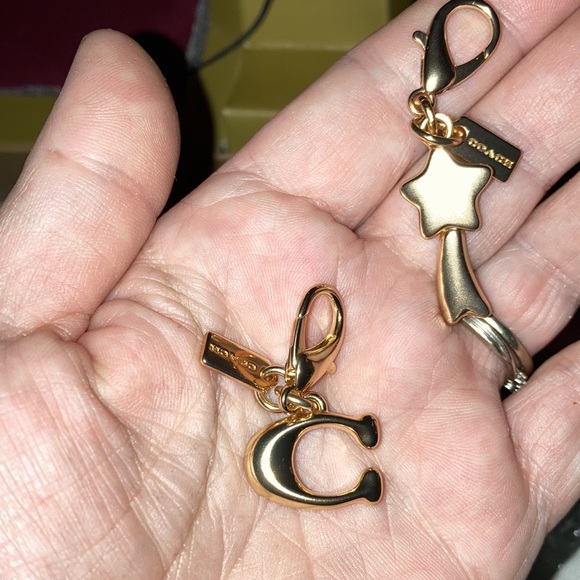 Gold tone coach charms ❤️🧡💜💛💚💙 - Picture 1 of 10
